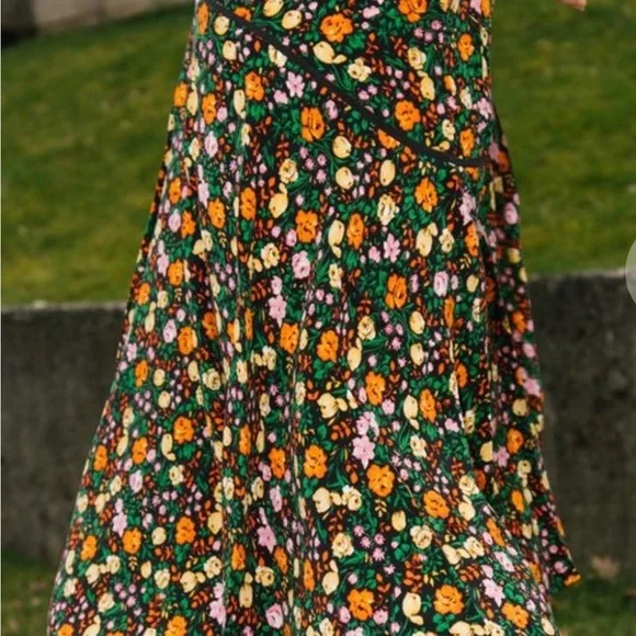 GANNI Joycedale slip dress 100% silk size XS (fits like XXS) - Picture 14 of 14